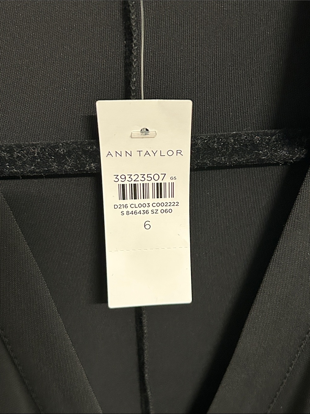 Ann Taylor Wrap Dress in Black NWT - Picture 8 of 8